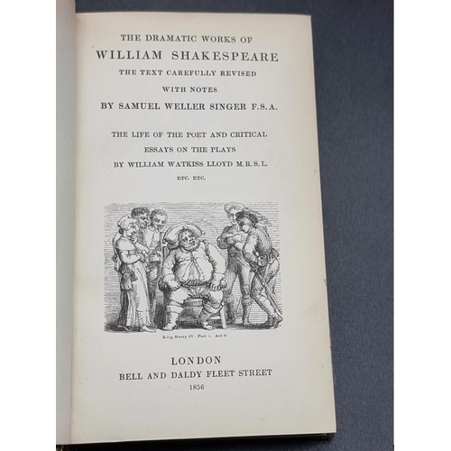 3 - SHAKESPEARE (William): 'The Dramatic Works of William Shakespeare...the text carefully revised ... 