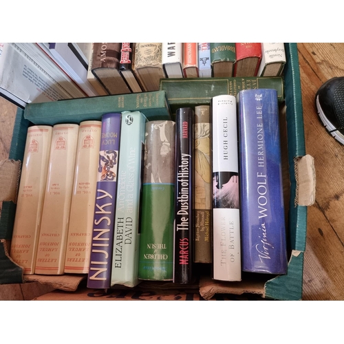 301 - MISCELLEANOUS BOOKS: an assortment in 2 boxes. 