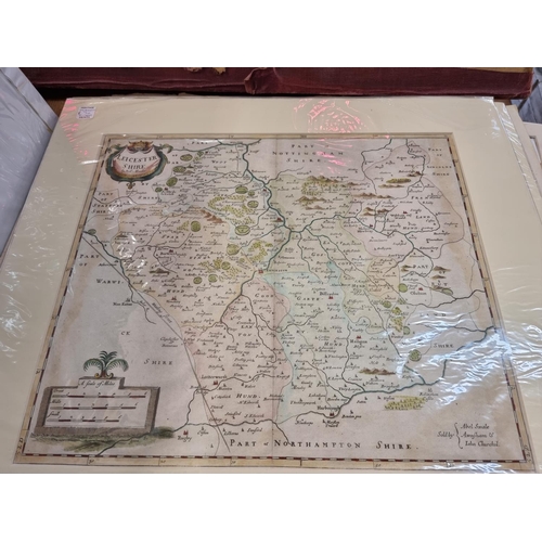 307 - MAPS & ENGRAVINGS: collection of approx 80+ items, British and world maps largely 18th-19thc, so... 