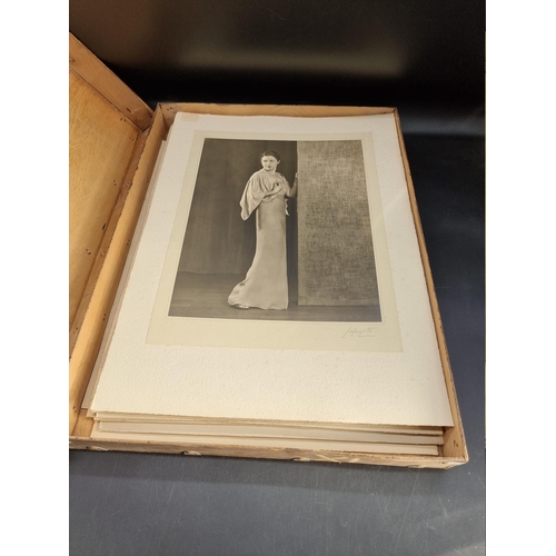 311 - LAFAYETTE SOCIETY PHOTOGRAPHS: collection of 29 large mounted photographs by Lafayette, majorit... 