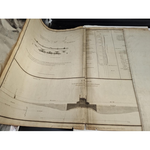 314 - MANUSCRIPT WORLD MAP: double hemisphere manuscript world map, hand coloured in outline within g... 