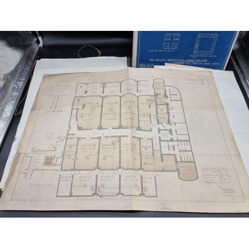 322 - WESTMINSTER AIR RAID PRECAUTIONS: an interesting archive of World War II printed notices and maps re... 