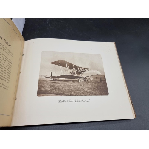 33 - NAPIER AEROPLANES: catalogue of Napier aero engines and planes, circa 1920s: oblong 4to, origin... 