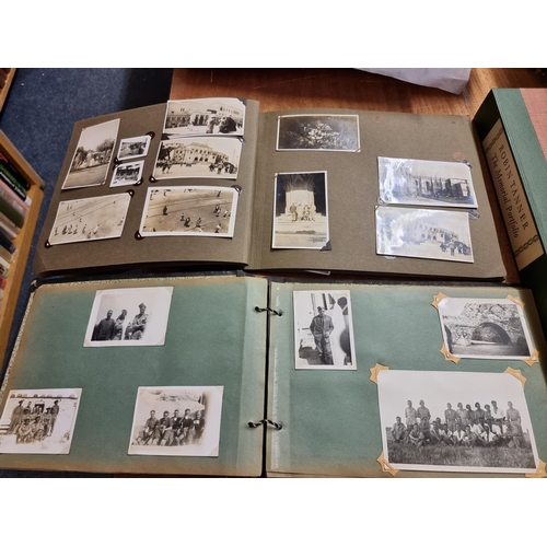 40 - PHOTOGRAPH ALBUMS: a collection of 12 snapshot albums, early-mid c20, various locations includi... 