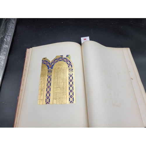 44 - SHAW (H): 'Illuminated Ornaments Selected from Manuscripts and Early Printed Books, from the Sixth t... 