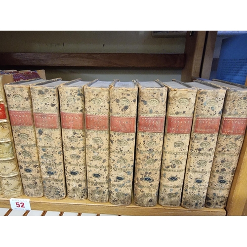 52 - BINDINGS: a quantity over 2 shelves, to include a Folio Society 'William Barnes Dorset Poems' in a d... 