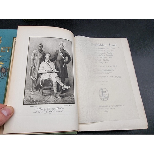 61 - BONVALOT (Gabriel): 'Across Thibet..', New York, Cassell Publishing Company, (1892): publishers... 