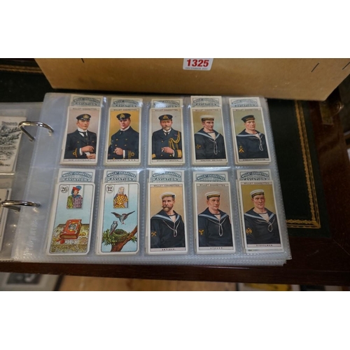 1325 - Cigarette Cards: to include: Wills's; Ogdens; Churchman; and Murray, Sons & Co; and other relate... 