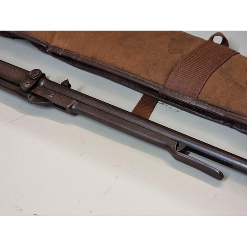 1732 - An early BSA Lincoln Jeffries patent .177 calibre air rifle, Serial No.1724, with gun sleeve.... 