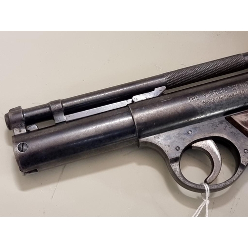 1737 - A Webley Senior .22 calibre air pistol,Serial No.1963.