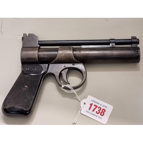 1738 - A Webley Junior .177 calibre air pistol,Serial No.541.