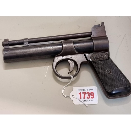 1739 - A Webley Junior .177 calibre air pistol,Serial No.086.