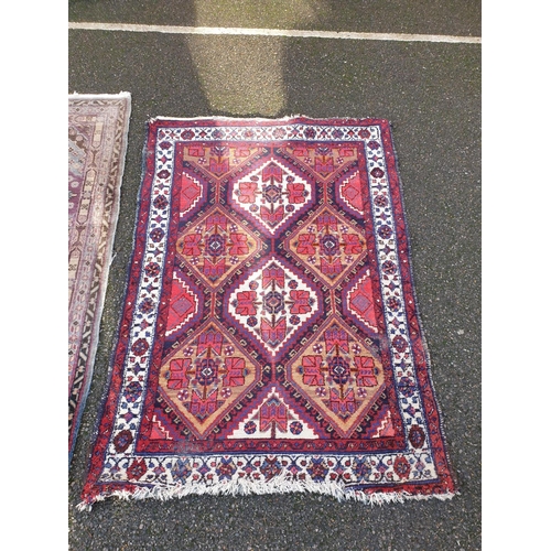 1002 - Three small rugs, 175 x 88.5cm; 147 x 80cm; and 150 x 107cm. (3)