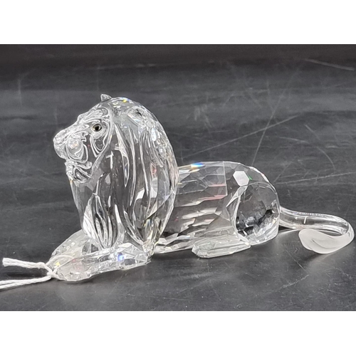 1217 - Swarovski: a 1995 Limited Edition 'Inspiration Africa' The Lion, boxed.