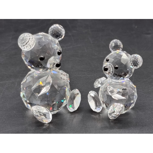 1238 - Swarovski: eight bears, to include a Teddy Bear, each boxed. (8)