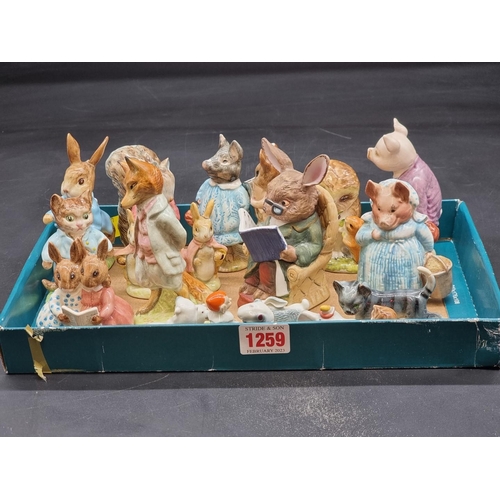 1259 - A collection of Beswick Beatrix Potter figures, (s.d. to some).