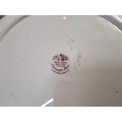 1275 - A Royal Albert 'Lavender Rose' pattern part tea and dinner service.