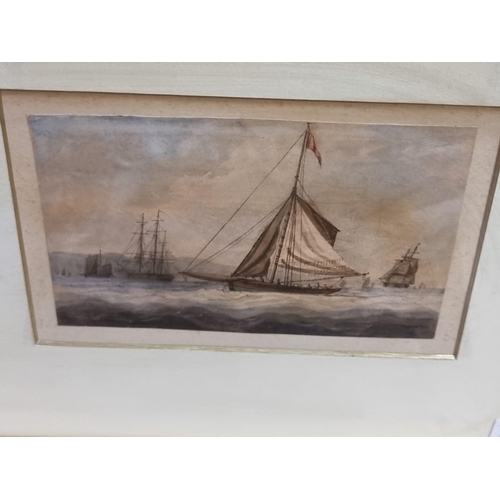 1289 - English School, circa 1800, maritime scenes, a set of five,  watercolour, largest 10.5 x 1... 