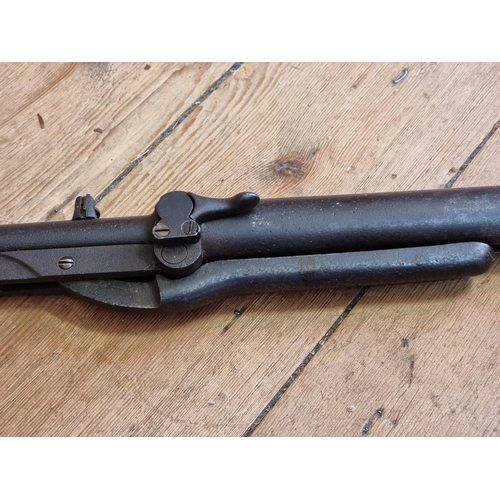 1601 - A pre-war BSA under lever .22 cal air rifle, Serial No.A2067.