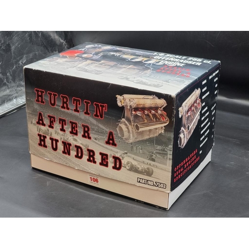 106 - GMP: Hurting After A Hundred: a 1:6 scale model Offenhauser Engine, in box. ... 