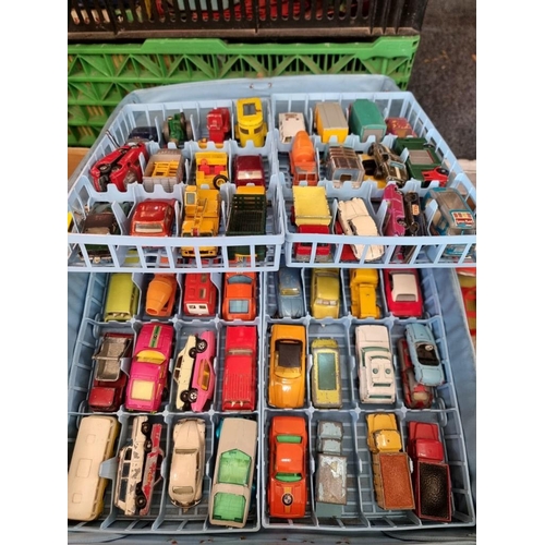 133 - Corgi: 8 boxed 1970s Formula 1 cars; together with a large collection of mainly unboxed vehicles, to... 