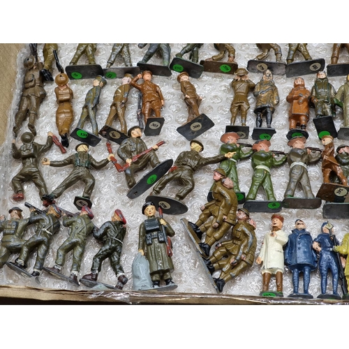 26 - Vintage Lead: a collection of figures, with examples by Britains, Johillco and similar, to include '... 