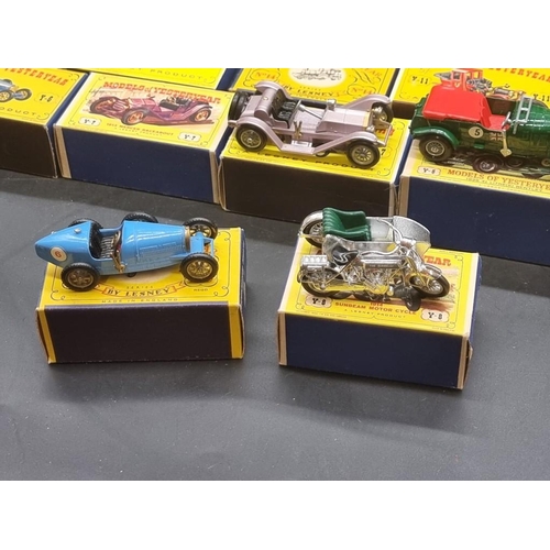 86 - Matchbox: a collection of Matchbox vehicles, 'Models of Yesteryear' and two Skybusters, all boxed.... 