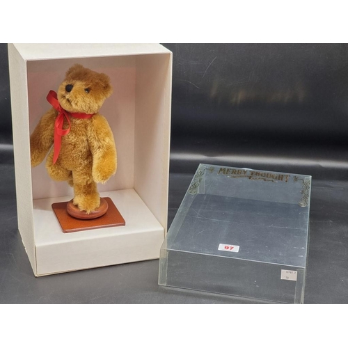 97 - Merrythought: a Limited Edition musical teddy bear, 128/1000, in box. 