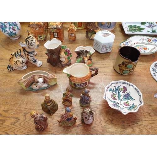 1640A - A mixed lot of ceramics.