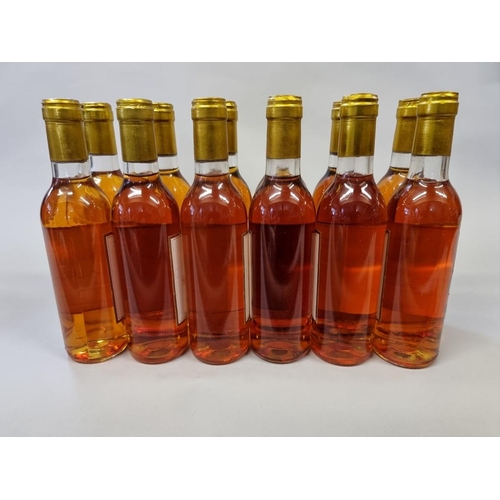 11 - Twelve 37.5cl bottles of Chateau Piot David, 1989, Sauternes. (12)