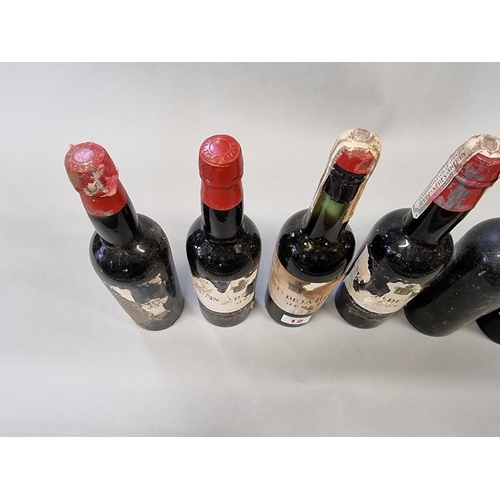 12 - Six half bottles of Oloroso Viejisimo Sherry, Antonio de la Riva (1940s bottling). (6)... 