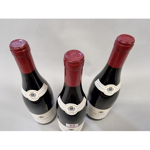 28 - Three 75cl bottles of Volnay Taillepieds, 1er Cru, 1998, Bitouzet Prieur. (3)