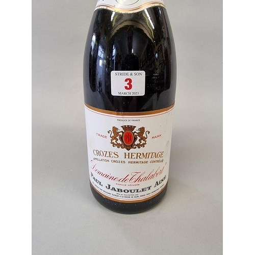 3 - A 150cl magnum bottle of Crozes Hermitage, 1983, Dom Thalabert, Paul Jaboulet Aine.