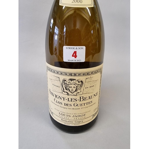 4 - A 150cl magnum bottle of Savigny-Les-Beaune Clos des Guettes, 2002, Louis Jadot.