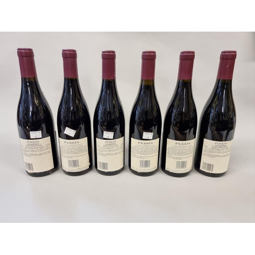 52 - Three 75cl bottles of Crozes-Hermitage, 1999, Perrin Freres; together with three 75cl bottles of Vac... 