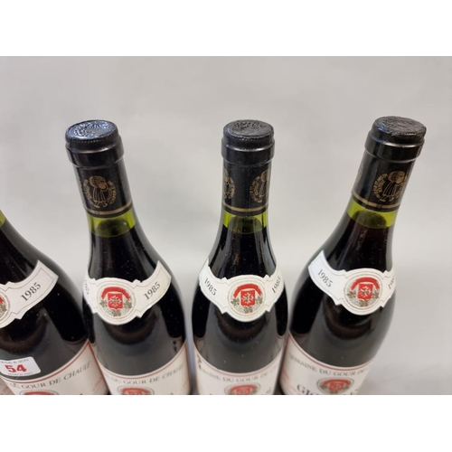 54 - Six 75cl bottles of Gigondas, 1985, Dom du Gour de Chaule. (6)