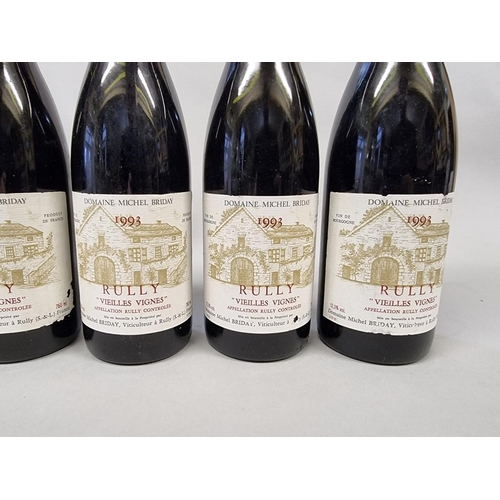 55 - Six 75cl bottles of Rully Cuvee Vieilles Vignes, 1993, Dom Michel Briday. (6)