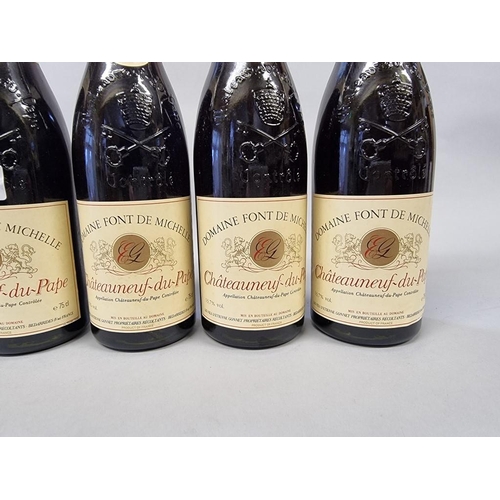 56 - Six 75cl bottles of Chateauneuf du Pape, 1986, Font de Michelle, Etienne Gonnet. (6)... 