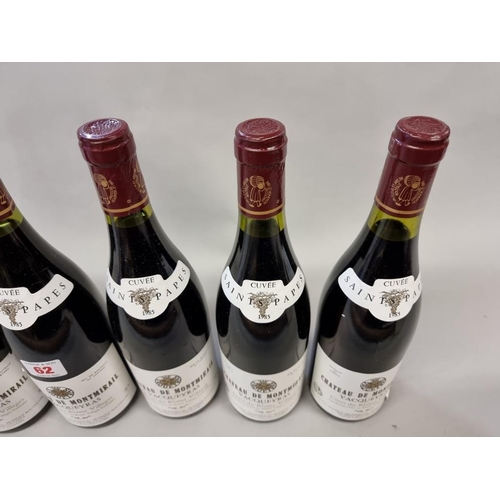 62 - Six 75cl bottles Vacqueyras Cuvee St Papes, Chateau Montmirail. (6)