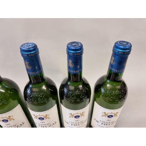 74 - Six 75cl bottles of Chateau De Fieuzal Blanc, 2001, Pessac-Leognan. (6)