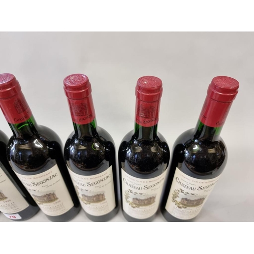 79 - Six 75cl bottles of Chateau Segonzac Vieilles Vignes, 1998, Cotes de Blaye. (6)