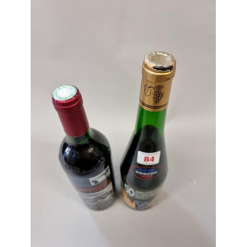 84 - Two 75cl bottles of D-Day 50th Anniversary Commemorative wine. (2)