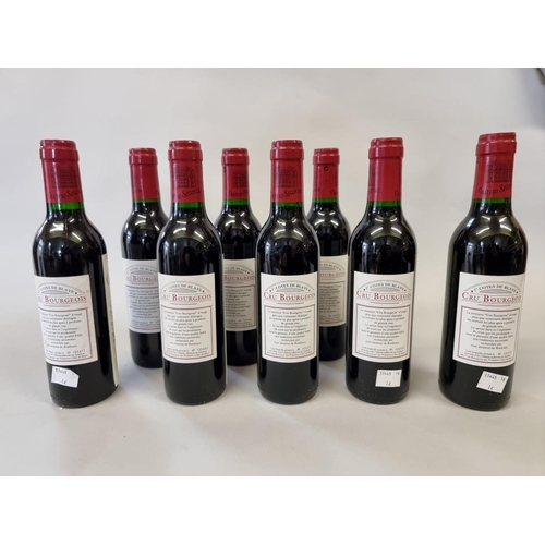 9 - Eight 37.5cl bottles of Chateau Segonzac Vieilles Vignes, 1995, Cotes de Blaye. (8)