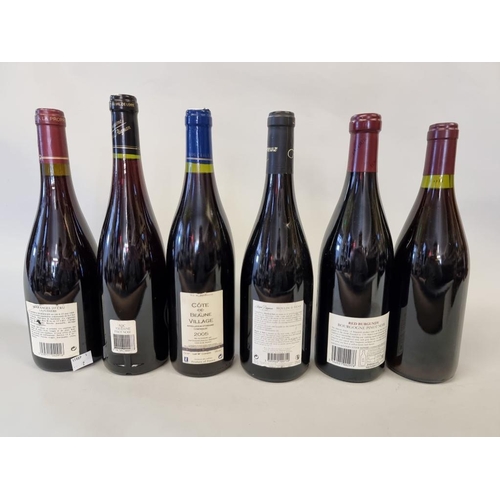 97 - Six 75cl bottles of French wine, comprising: Bourgogne Pinot Noir, 2020, Louis Latour; Moulin-a-Vent... 