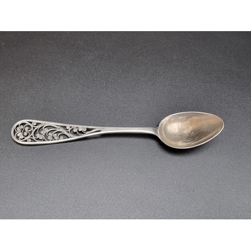 393 - A set of six silver apostle spoons, by Walker & Hall, Sheffield 1897; together with two other si... 