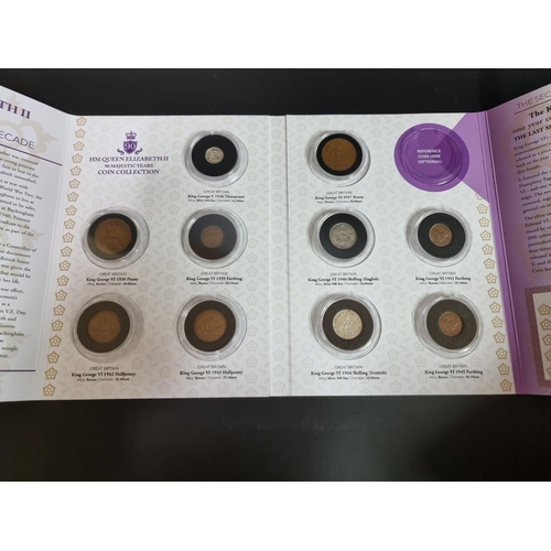 814 - Coins: a boxed London Mint Office 'The HM Queen Elizabeth II 90 Majestic Years' Coin Collection.... 