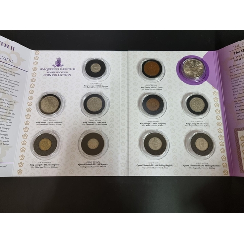 814 - Coins: a boxed London Mint Office 'The HM Queen Elizabeth II 90 Majestic Years' Coin Collection.... 