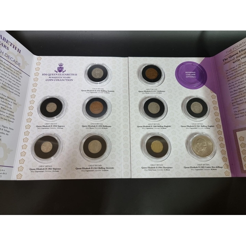 814 - Coins: a boxed London Mint Office 'The HM Queen Elizabeth II 90 Majestic Years' Coin Collection.... 