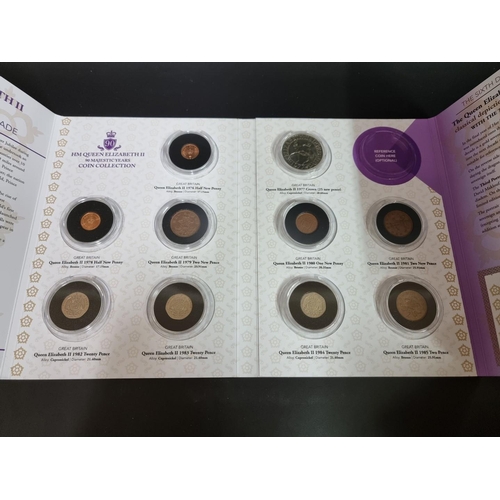 814 - Coins: a boxed London Mint Office 'The HM Queen Elizabeth II 90 Majestic Years' Coin Collection.... 