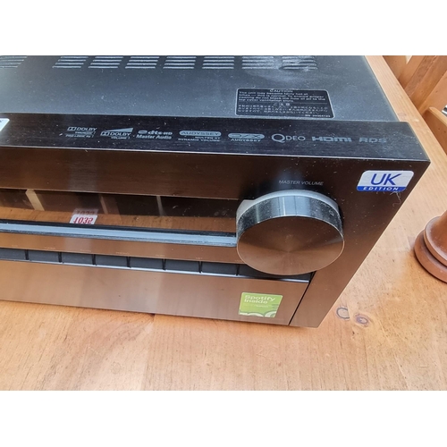 1250 - An Onkyo TX-NR809 AV receiver, (lacking leads).